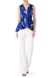 Cady Printed Top by Proenza Schouler