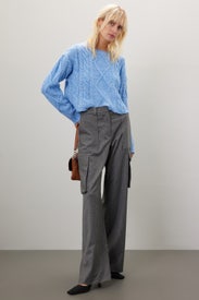 Cable Knit Sweater by Rachel Parcell