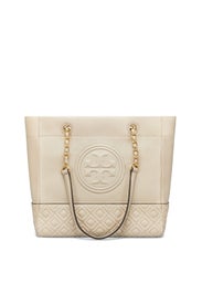 Light Taupe Fleming Tote by Tory Burch Accessories