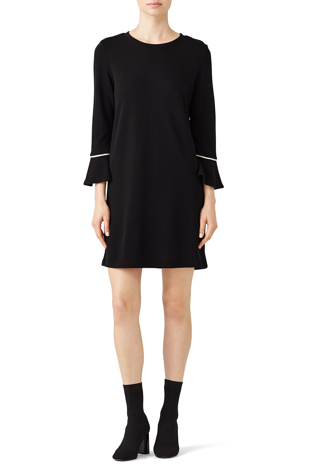 Modern Flutter Dress by White + Warren 0