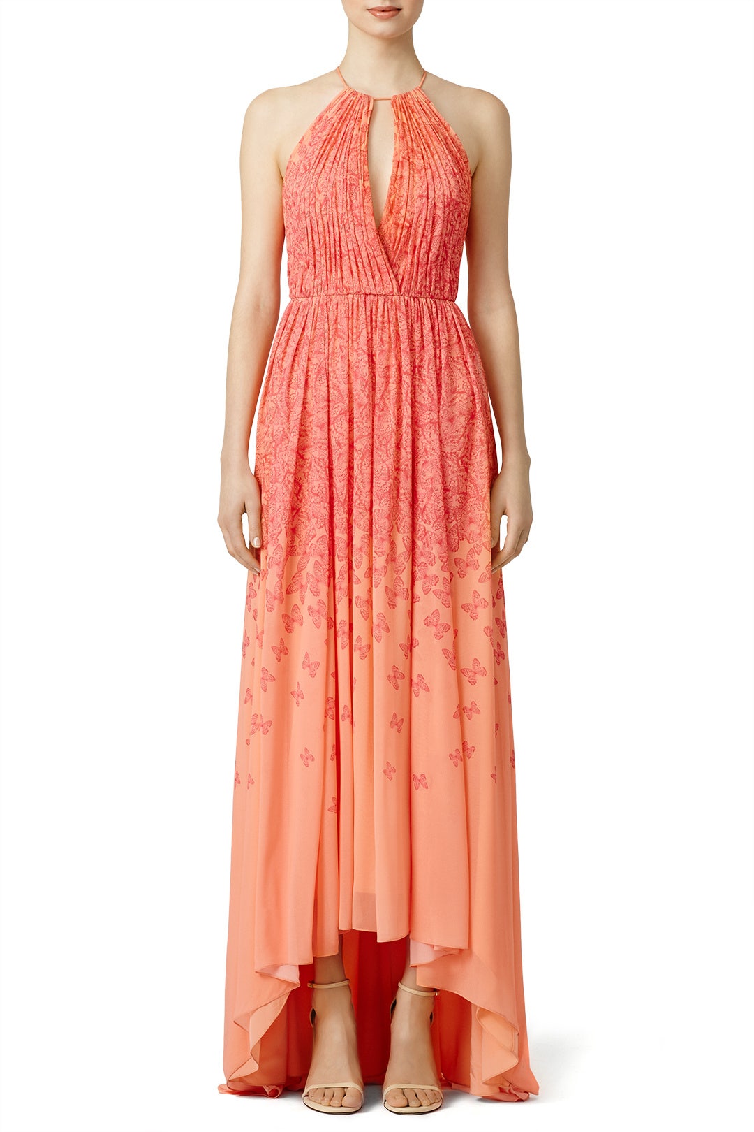 green emerald velvet dress POPPI MAXI DRESS main image 0