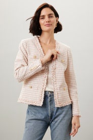 Pastel Tweed Jacket by Derek Lam 10 Crosby x RTR
