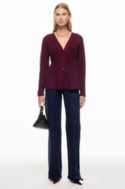 Peplum Cardigan by Derek Lam 10 Crosby x RTR