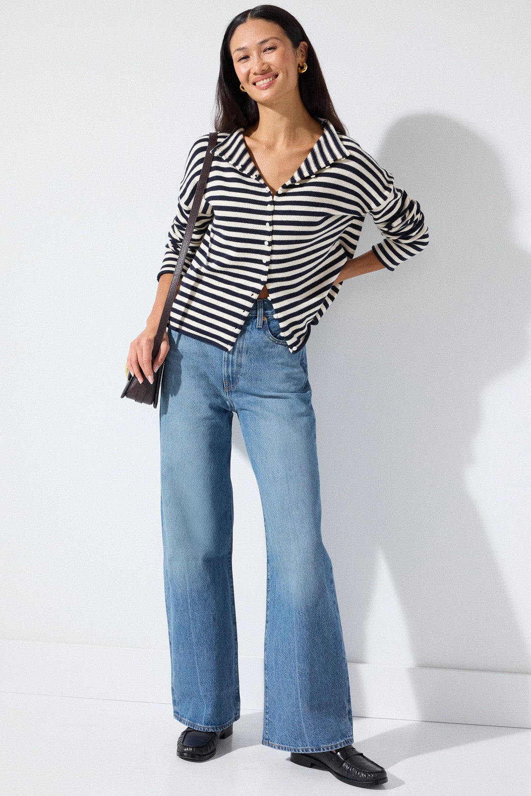 Light Wash Ribcage Wide Leg Jeans by Levi's 0