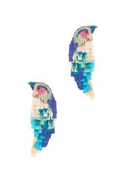 Multi Bird Earrings by Mignonne Gavigan