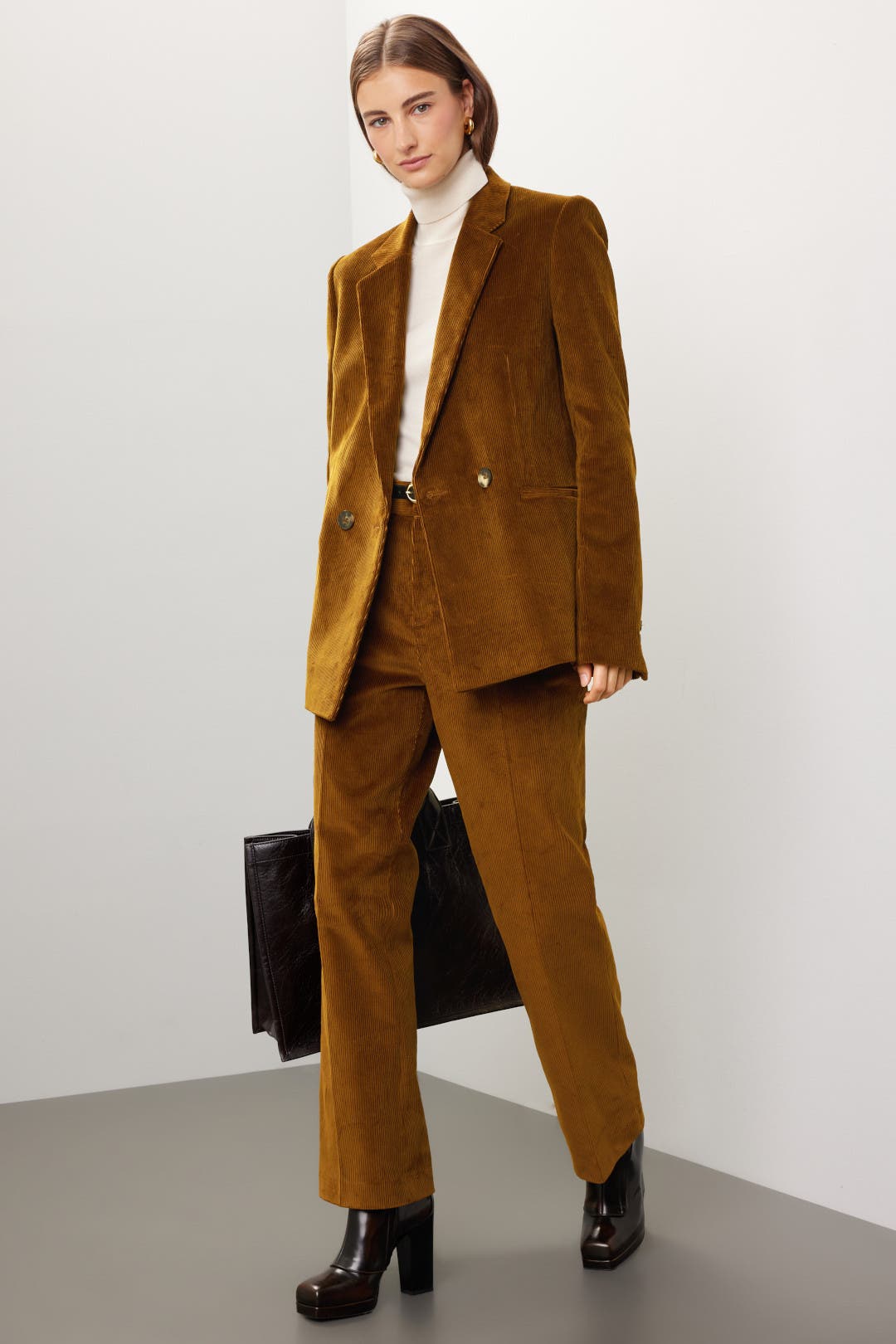 【PORTERNA】Three Corduroy Blazer Corduroy Blazer by Petar Petrov | Rent the Runway