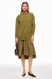 French Terry Poplin Combo Dress by 3.1 Phillip Lim
