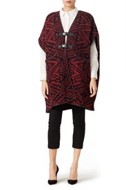 Checkered Buckle Sweater by Parker