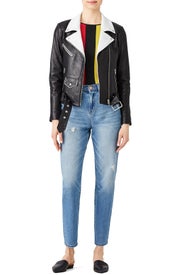 Maui Leather Moto Jacket by VEDA