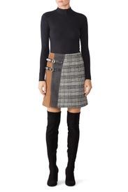 Plaid Tortine Skirt by CAARA
