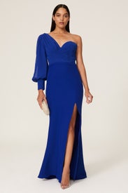 Charles One Shoulder Gown by elle zeitoune
