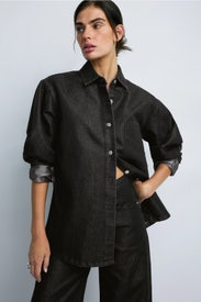 Barrel Sleeve Shacket by Hudson