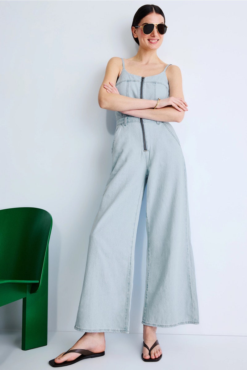 Bustier Denim Jumpsuit by Levi's - Photo 0