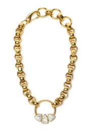 Gold Rodeo Necklace by Lizzie Fortunato
