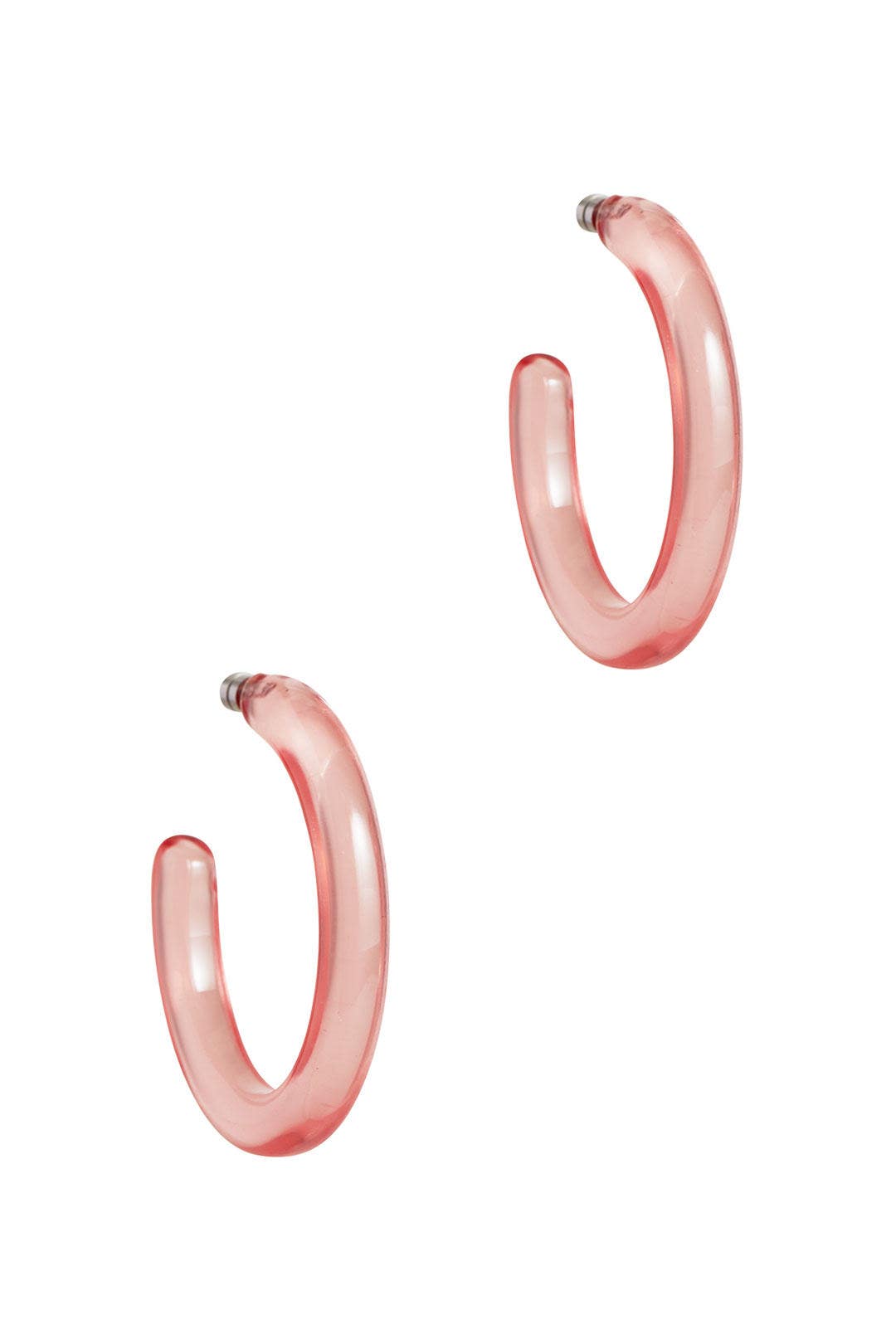 Peony Form Hoops by Machete