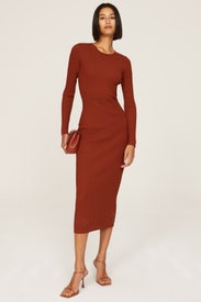 Alba Knit Midi Dress by MINKPINK