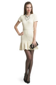 Ivory Glam Dress by Opening Ceremony