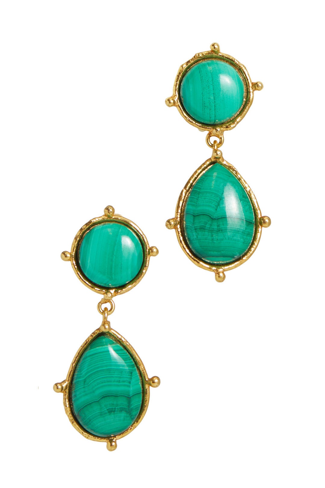 2 Pierres Dot Earrings by Sylvia Toledano 1