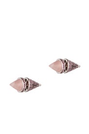 Twin Cone Stud Earrings by Eddie Borgo