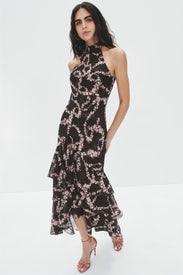 Eliana Halter Dress by MISA Los Angeles