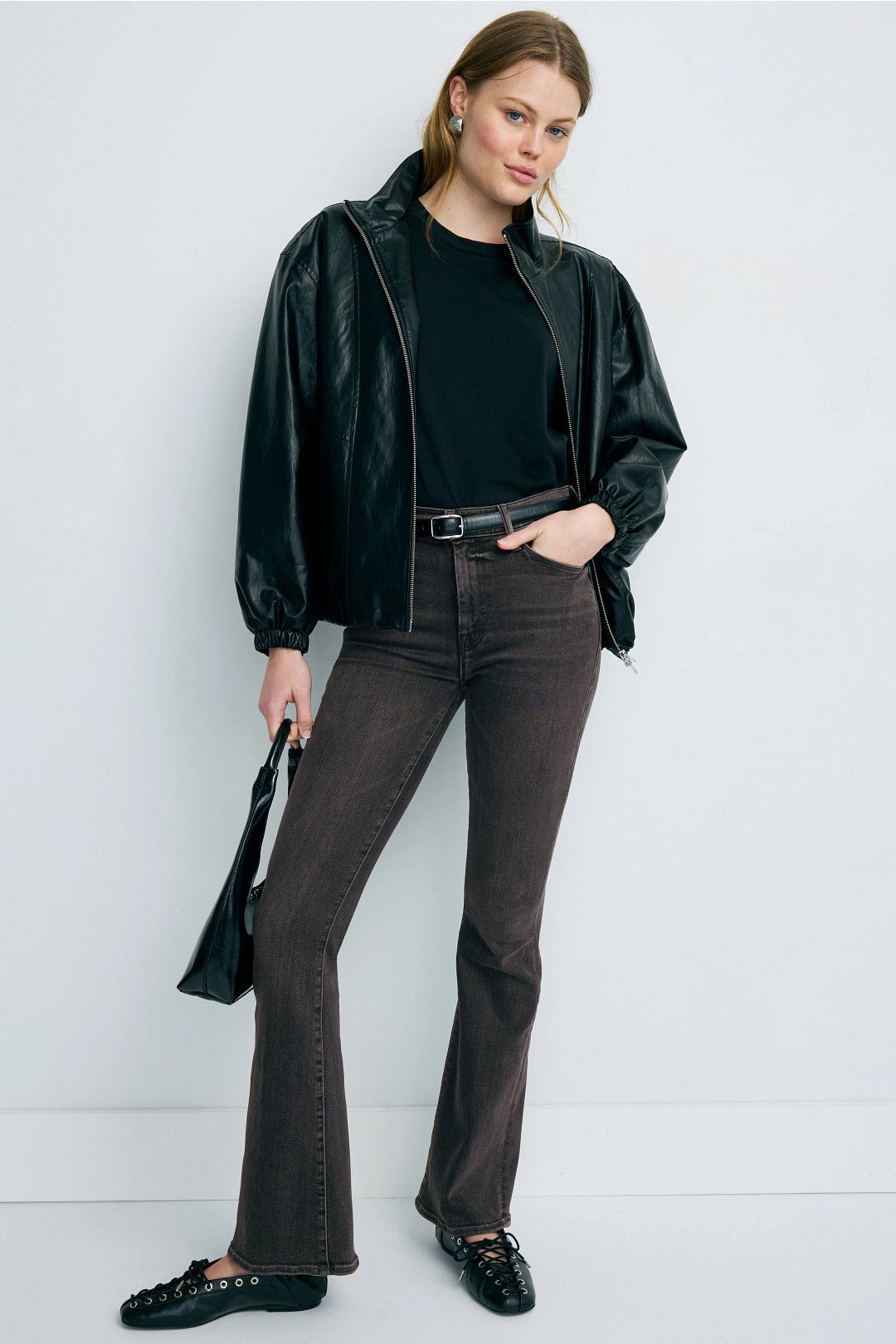 Faded Weekender Flare Jeans by MOTHER 0