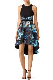 Blue Into the Galaxy Dress by nha khanh