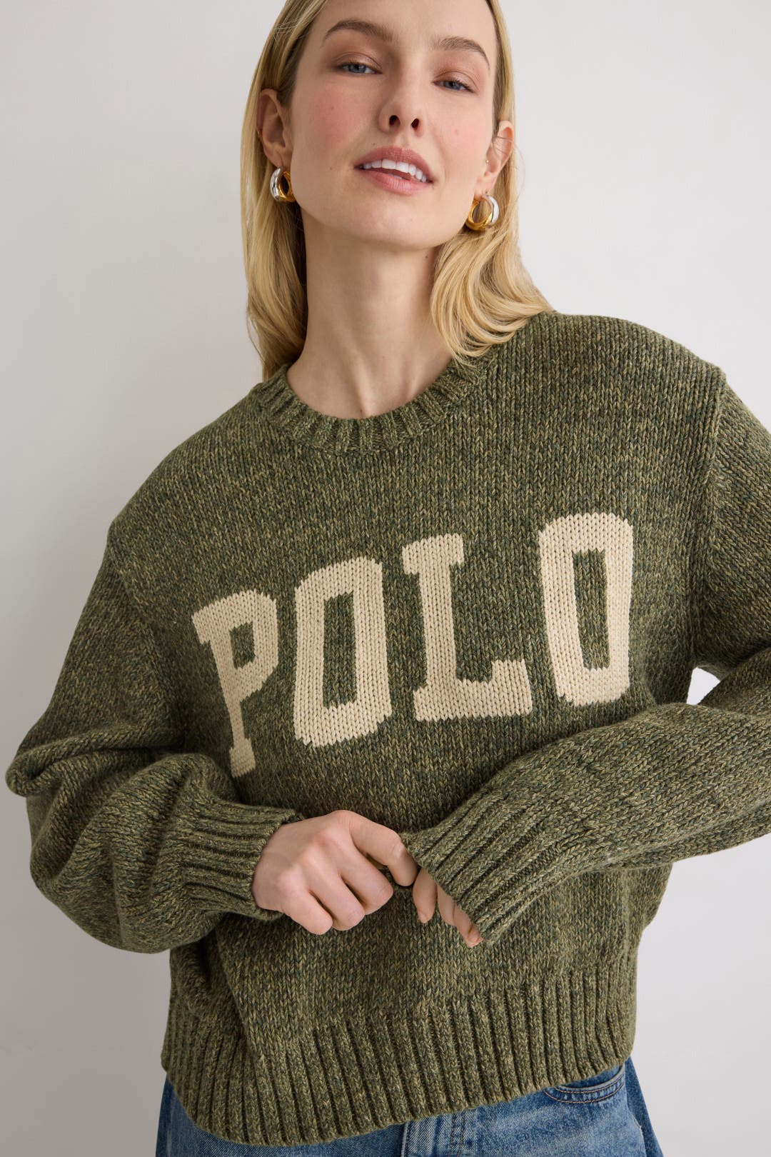 【送料&関税込】Ralph Lauren Sweater Polo Ralph Lauren Logo Cotton V-Neck Sweater | Saks Fifth Avenue