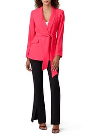 Pink Wrap Blazer by RACHEL ROY COLLECTION