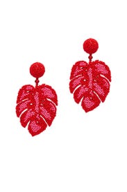 Monstera Leaf Earrings by Sachin & Babi Accessories