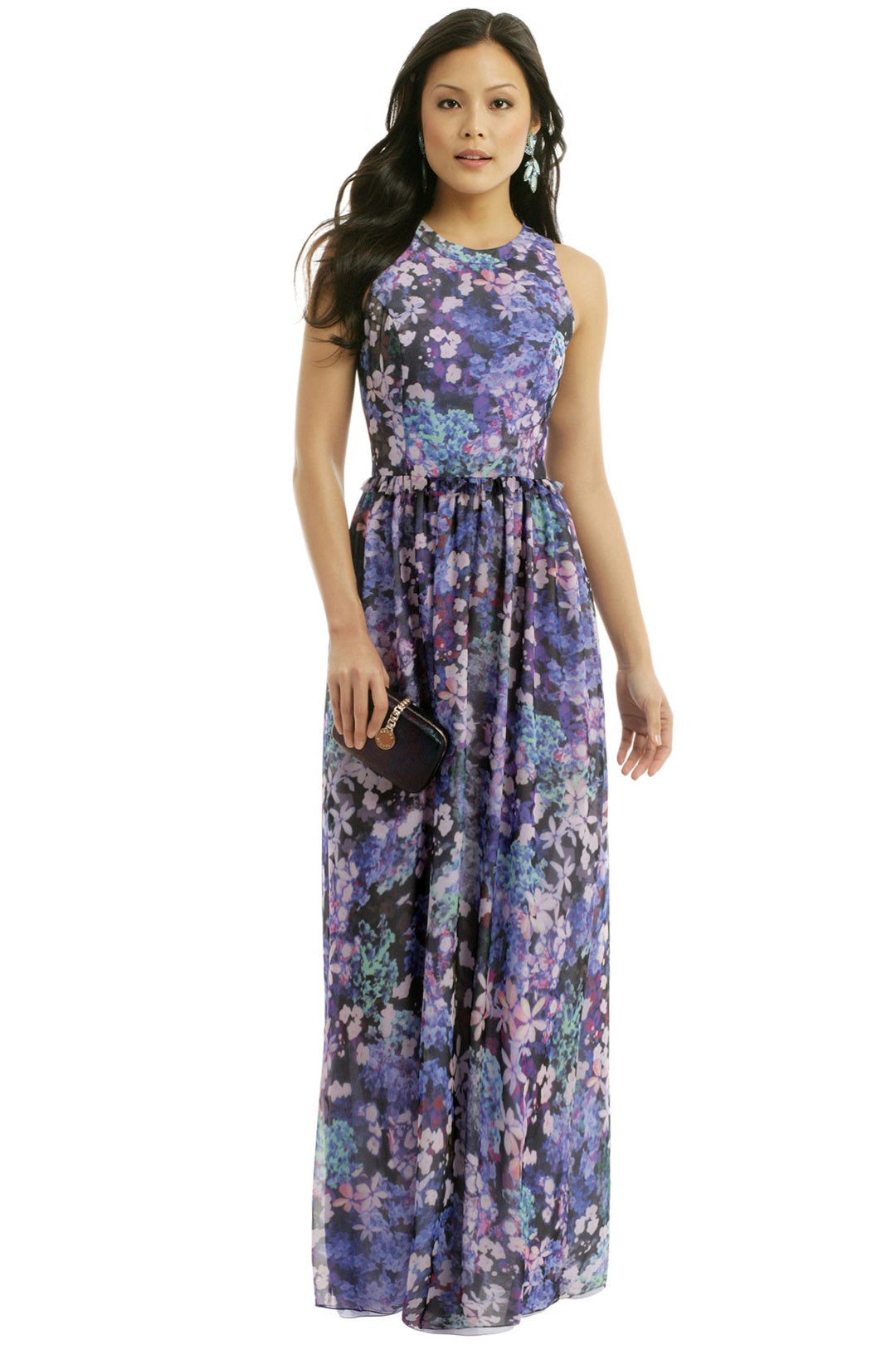 Hydrangea Garden Maxi by Shoshanna 0