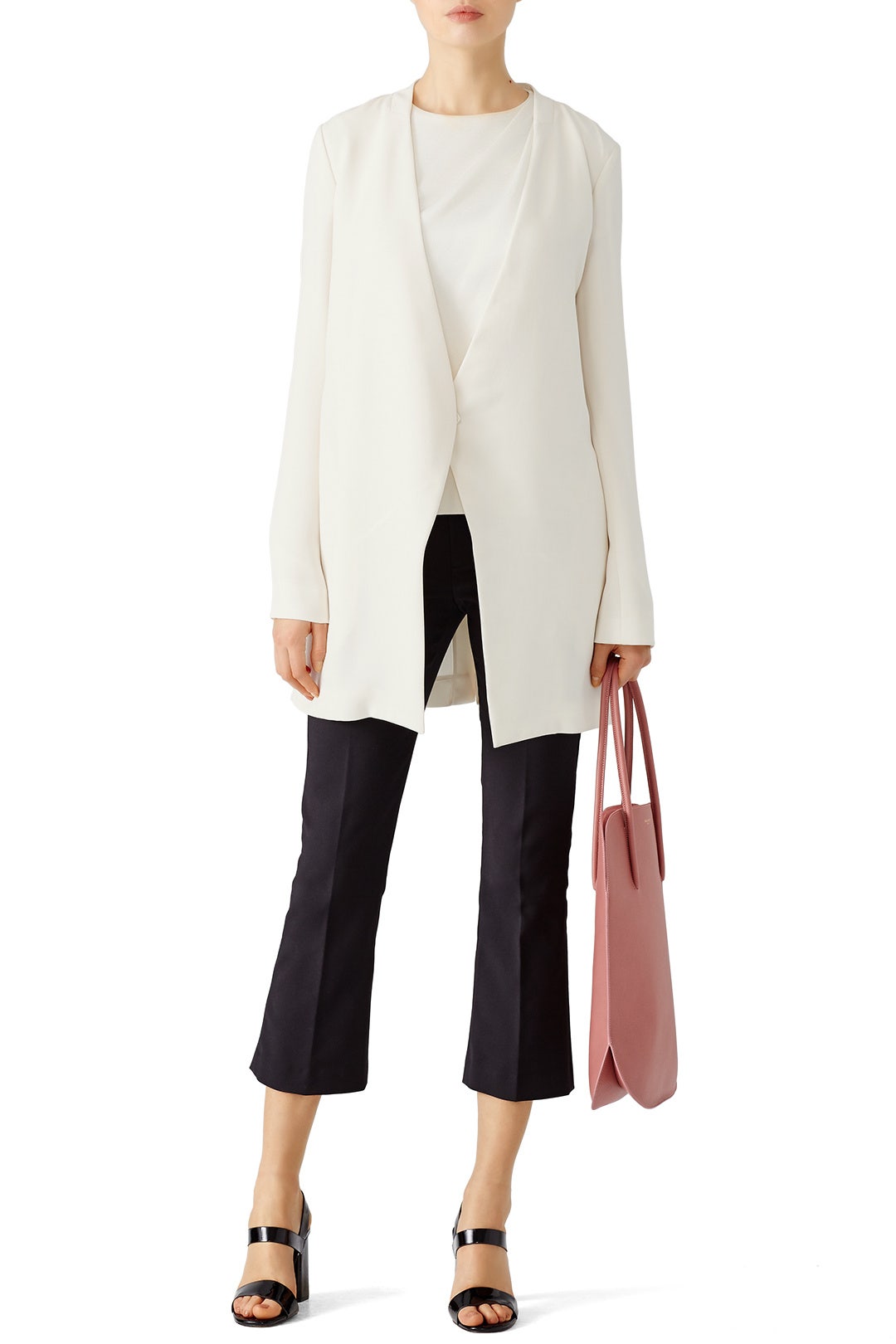 White Winola Jacket by Theory 0