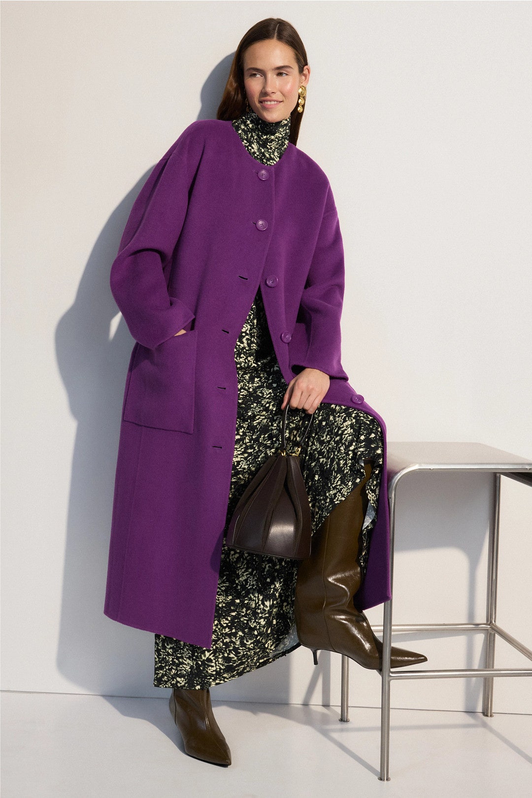 Fernanda Double Faced Oversized Coat by Ulla Johnson 0