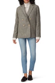 Pebble Texture Wool Blazer by VINCE.