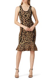 Leopard Knit Sheath by Great Jones