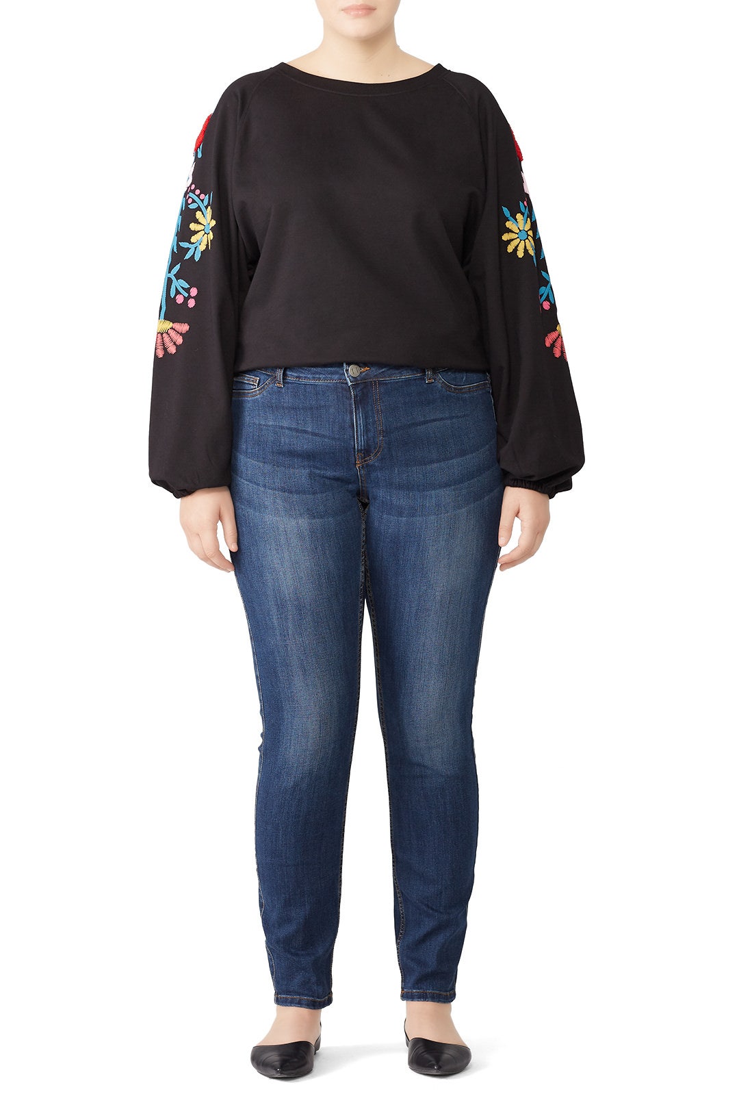 Fashion Skinny Jeans by JUNAROSE 0