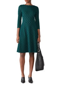 Green Circle Dress by Leota