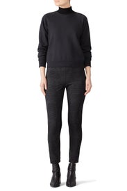 Snakeskin Print Leggings by Slate & Willow