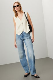 Boxy Vest by WEWOREWHAT