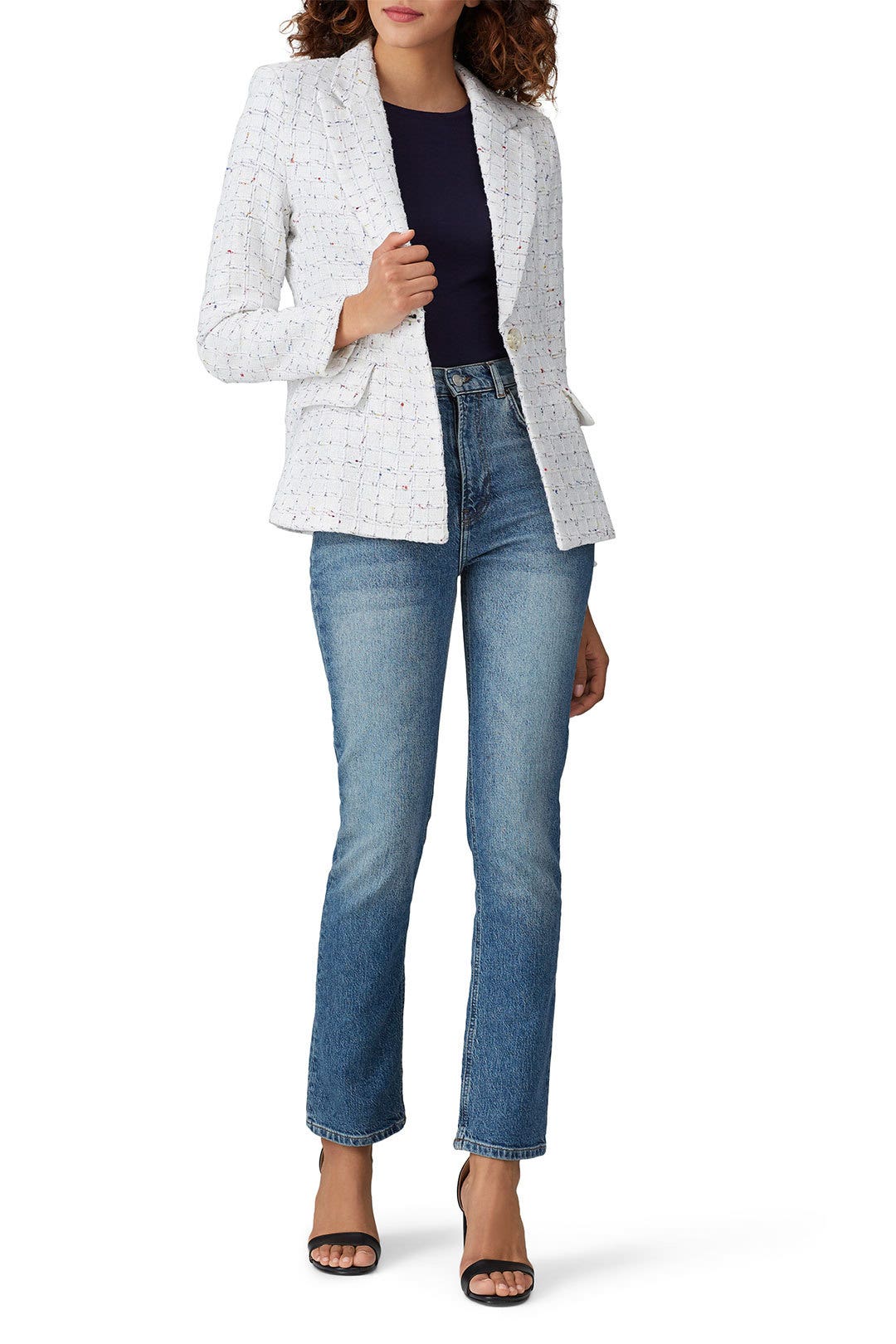 Tweed Aldridge Blazer by Amanda Uprichard 0