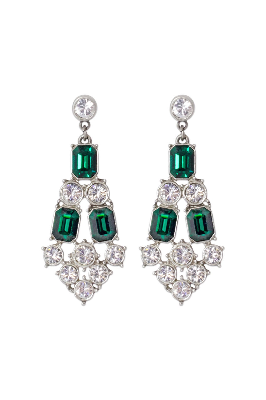 Emerald City Statement Earrings by Ben-Amun 1