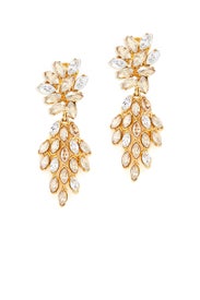 Cascading Gold Earrings by Ben-Amun