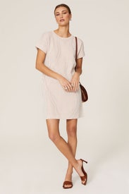 Textured Stripe Dress by Club Monaco