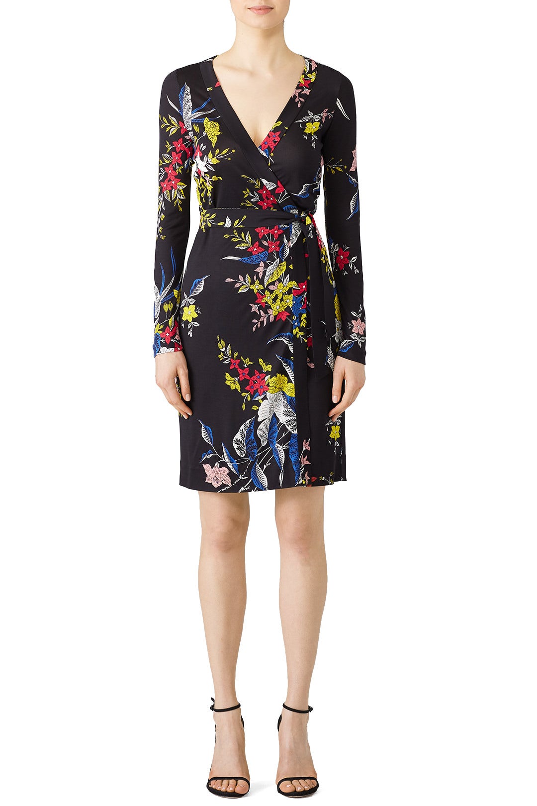 Julian Banded Wrap Dress by Diane von Furstenberg 0