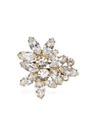 Crystal Navette Bloom Ring by Elizabeth Cole