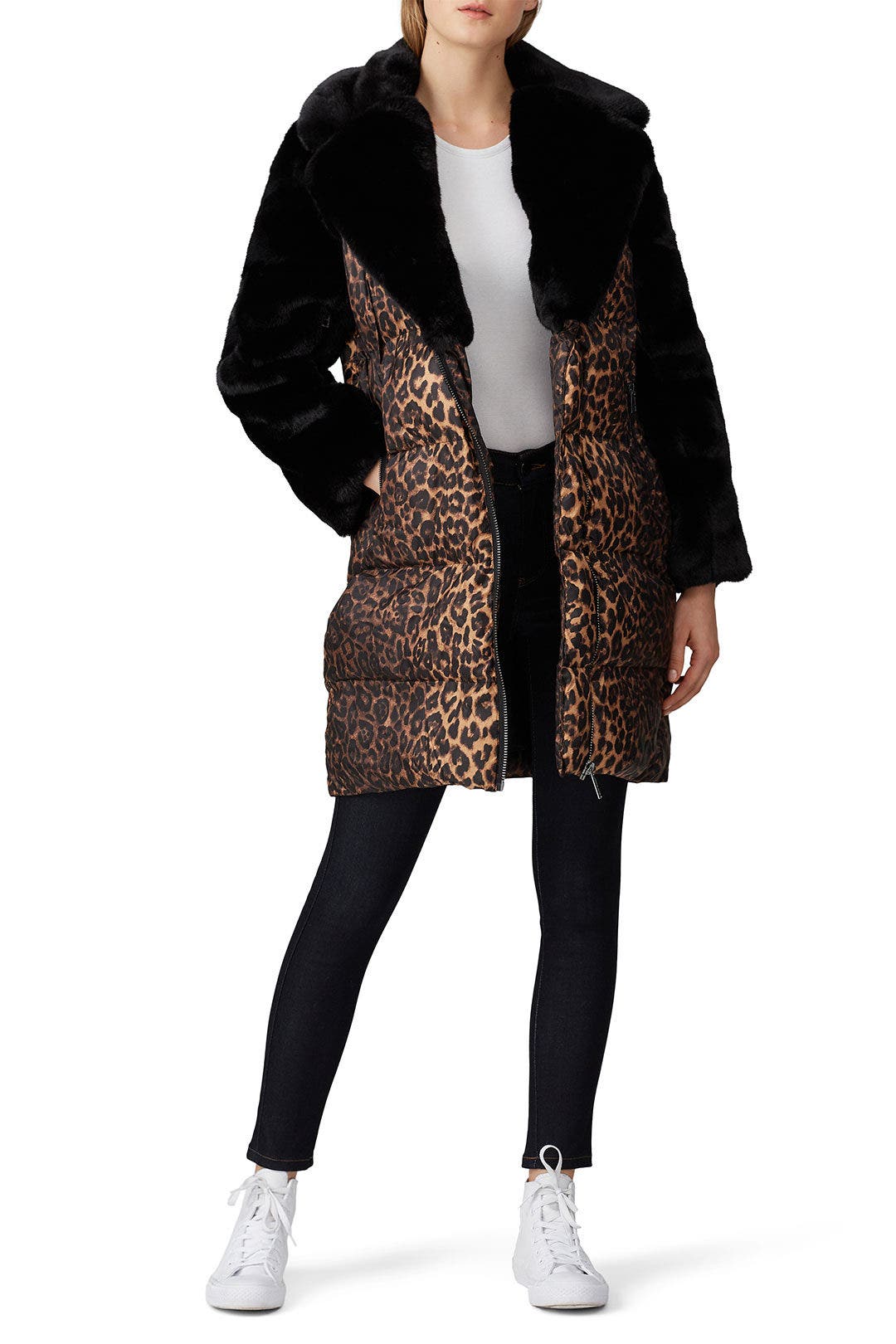 Leopard Space Suit Puffer by Heurueh 0