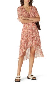 Floral Frill Dress by The Kooples