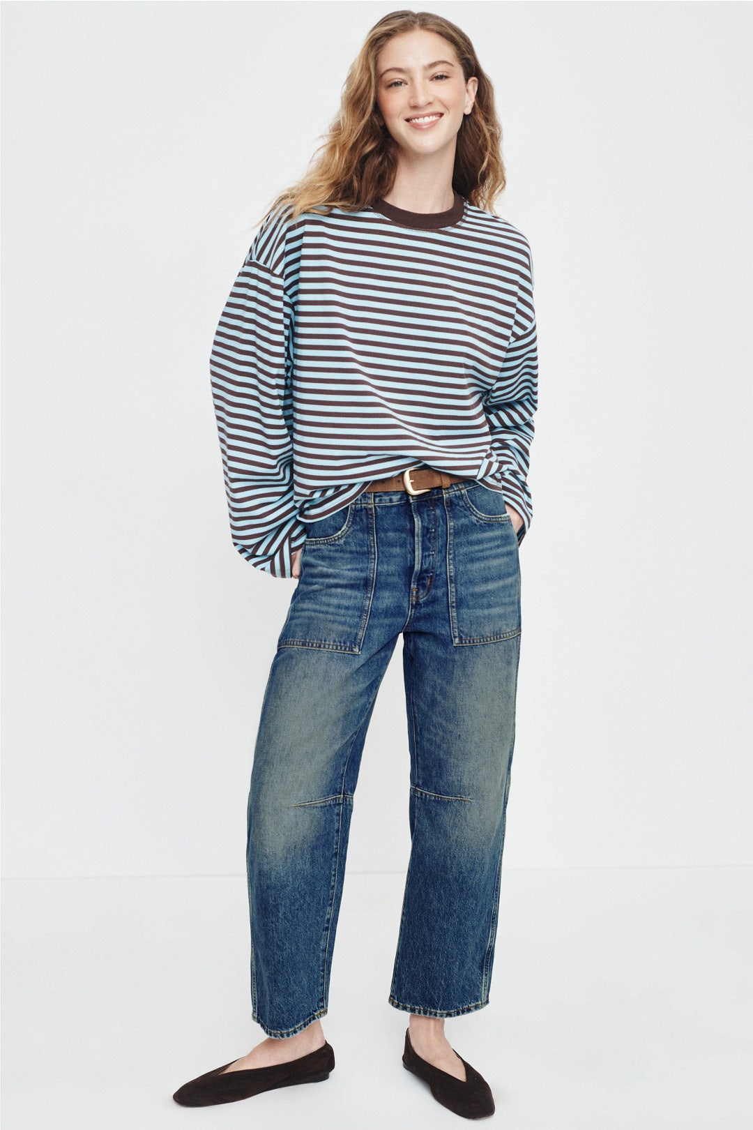 Military Darted Barrel Jeans by Madewell 0