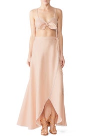 Ballerina High Low Skirt by Miguelina