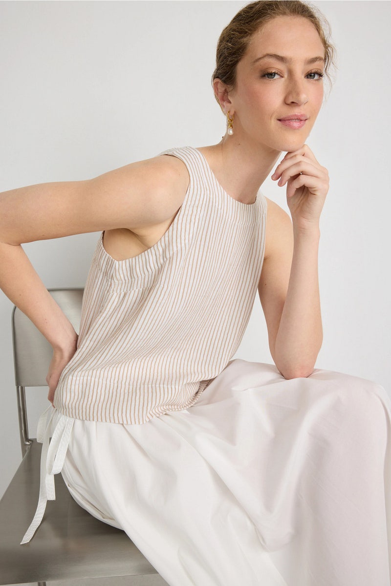 Pinstripe Tank Top by NIC + ZOE - Photo 0