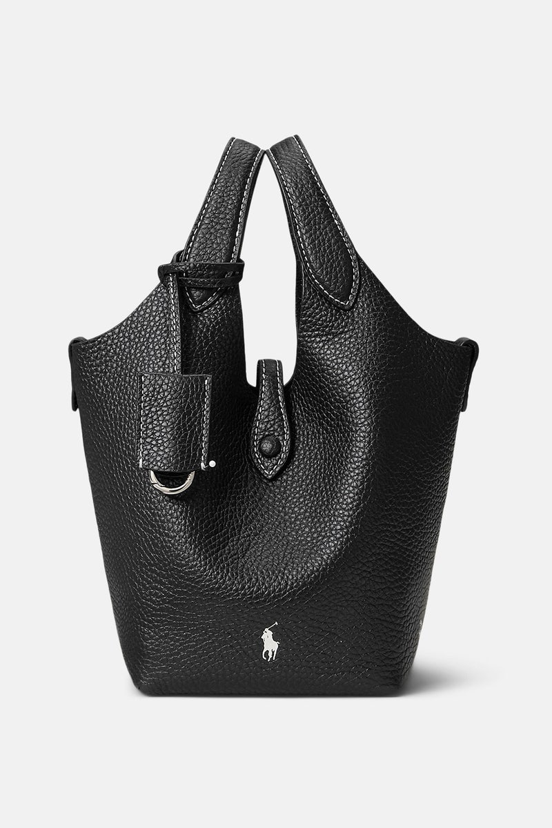 Small Leather Tote by Polo Ralph Lauren Accessories - Photo 0